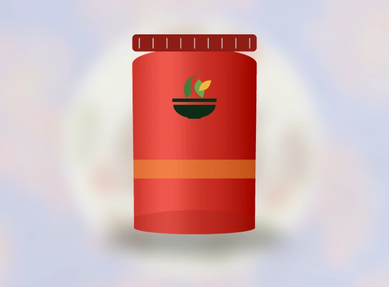 Bumbu Rendang - ilustrasi kemasan contoh